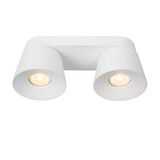 Lucide TRIGONO - Deckenstrahler - 2xGU10 - Weiß Lucide TRIGONO - Deckenstrahler - 2xGU10 - Weiß