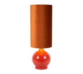 Lucide ESTERAD - Stehleuchte - Ø 34 cm - 1xE27 - Orange Lucide ESTERAD - Stehleuchte - Ø 34 cm - 1xE27 - Orange