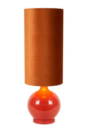 Lucide ESTERAD - Stehleuchte - Ø 34 cm - 1xE27 - Orange Lucide ESTERAD - Stehleuchte - Ø 34 cm - 1xE27 - Orange