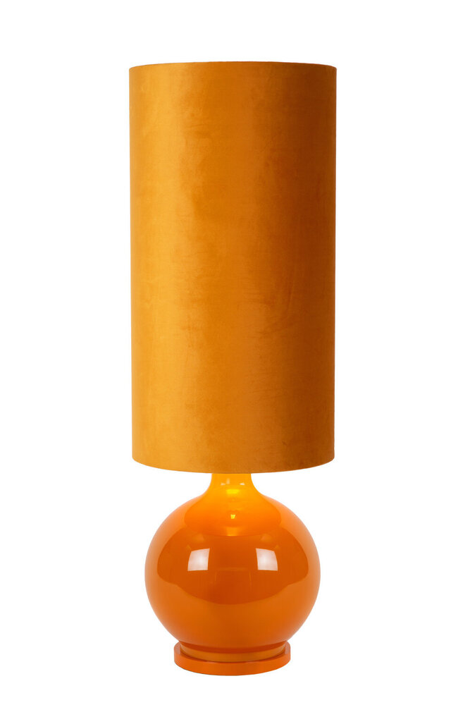 Lucide ESTERAD - Stehleuchte - Ø 34 cm - 1xE27 - Ockergelb Lucide ESTERAD - Stehleuchte - Ø 34 cm - 1xE27 - Ockergelb