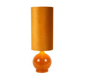 Lucide ESTERAD - Stehleuchte - Ø 34 cm - 1xE27 - Ockergelb Lucide ESTERAD - Stehleuchte - Ø 34 cm - 1xE27 - Ockergelb