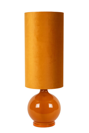 Lucide ESTERAD - Stehleuchte - Ø 34 cm - 1xE27 - Ockergelb Lucide ESTERAD - Stehleuchte - Ø 34 cm - 1xE27 - Ockergelb