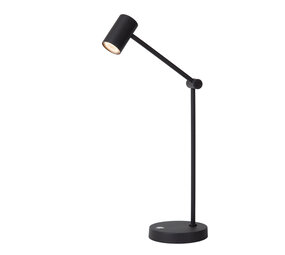 Lucide TIPIK - Wiederaufladbare Schreibtischlampe - Batterie/Batterie - LED 3 StepDim - 1x3W 2700K - Schwarz Lucide TIPIK - Wiederaufladbare Schreibtischlampe - Batterie/Batterie - LED 3 StepDim - 1x3W 2700K - Schwarz