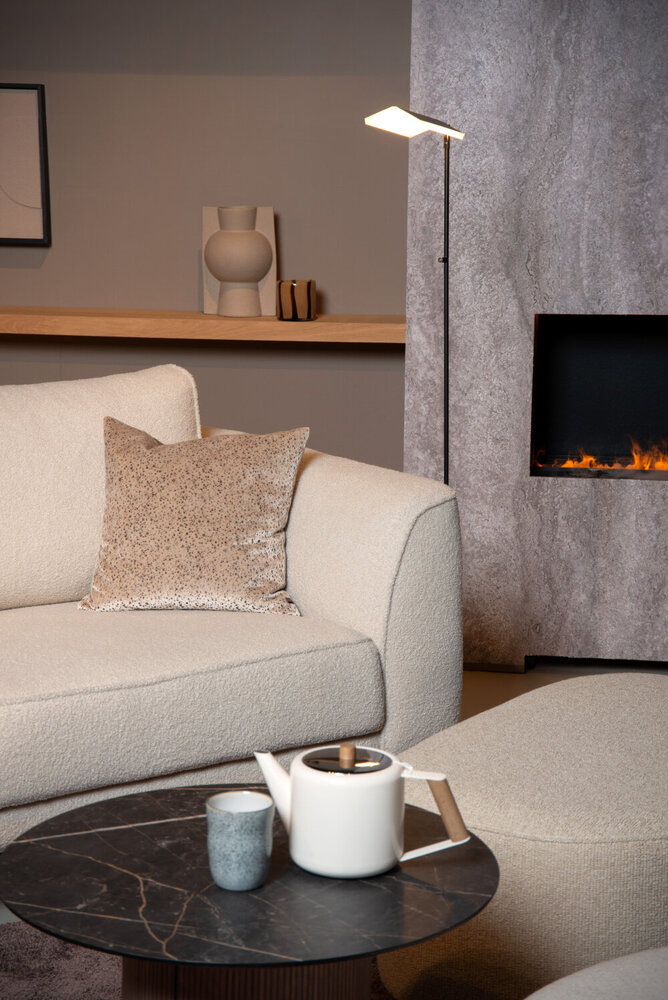 Lucide AARON - Leselampe - LED Dimb. - CCT - 1x12W 2700K/4000K - Schwarz Lucide AARON - Leselampe - LED Dimb. - CCT - 1x12W 2700K/4000K - Schwarz