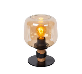 Lucide ILONA - Tischleuchte - Ø 18 cm - 1xE27 - Bernstein Lucide ILONA - Tischleuchte - Ø 18 cm - 1xE27 - Bernstein