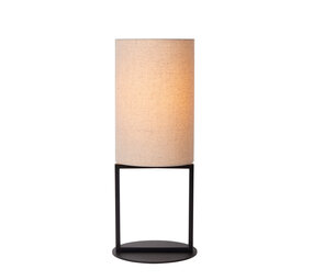 Lucide HERMAN - Tischleuchte - Ø 20 cm - 1xE27 - Beige Lucide HERMAN - Tischleuchte - Ø 20 cm - 1xE27 - Beige