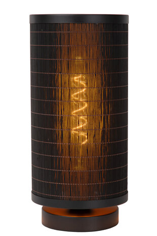 Lucide TAGALOG - Tischleuchte - Ø 15 cm - 1xE27 - Schwarz Lucide TAGALOG - Tischleuchte - Ø 15 cm - 1xE27 - Schwarz