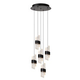 Lucide KLIGANDE - Hängeleuchte - Ø 30 cm - LED Dimb. - 5x8W 2700K - Schwarz Lucide KLIGANDE - Hängeleuchte - Ø 30 cm - LED Dimb. - 5x8W 2700K - Schwarz