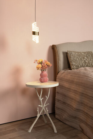 Lucide KLIGANDE - Pendelleuchte - Ø 13 cm - LED - 1x9W 2700K - Mattes Gold / Messing Lucide KLIGANDE - Pendelleuchte - Ø 13 cm - LED - 1x9W 2700K - Mattes Gold / Messing