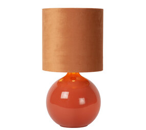 Lucide ESTERAD - Tischleuchte - Ø 24 cm - 1xE14 - Orange Lucide ESTERAD - Tischleuchte - Ø 24 cm - 1xE14 - Orange