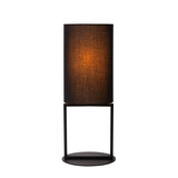 Lucide HERMAN - Tischleuchte - Ø 20 cm - 1xE27 - Schwarz