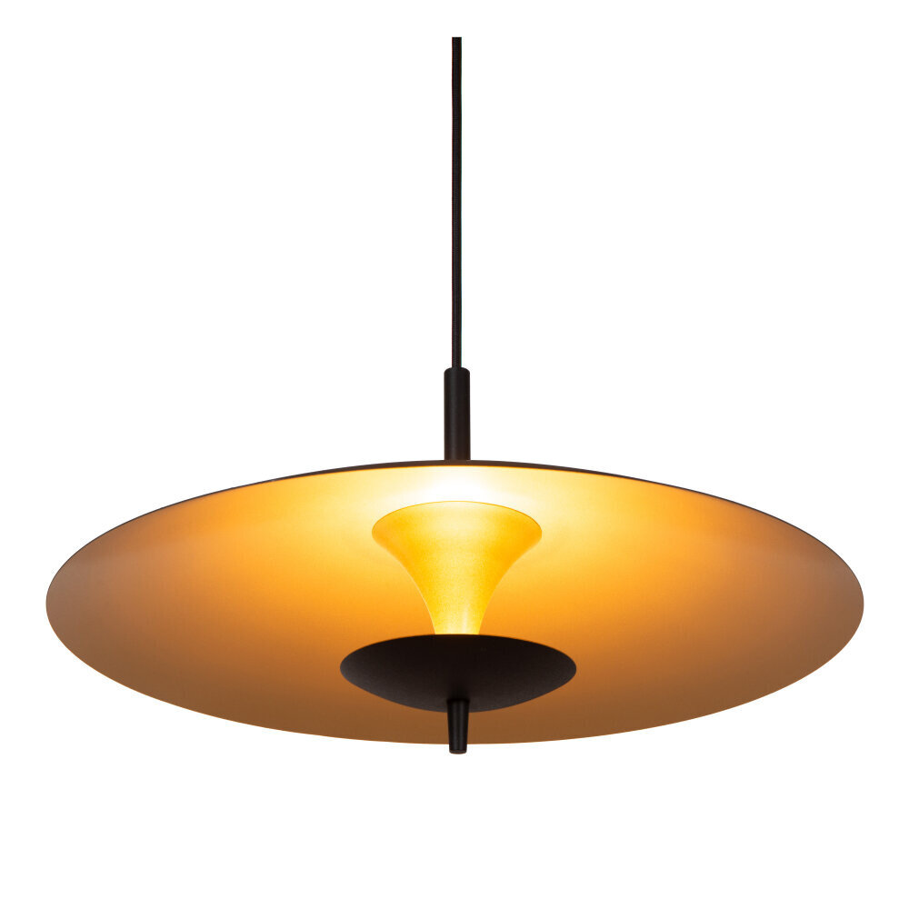 Lucide VULCAN - Hängeleuchte - Ø 47 cm - LED Dimb. - 1x9W 3000K - Schwarz Lucide VULCAN - Hängeleuchte - Ø 47 cm - LED Dimb. - 1x9W 3000K - Schwarz