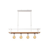 Lucide MILONGA - Hängeleuchte - 4xE27 - Weiß Lucide MILONGA - Hängeleuchte - 4xE27 - Weiß