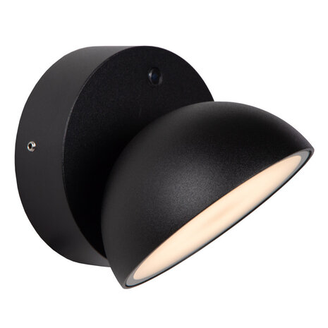 Lucide FINN - Wandleuchte Innen/Außen - LED - 1x12W 3000K - IP54 - Tag/Nachtsensor - Schwarz Lucide FINN - Wandleuchte Innen/Außen - LED - 1x12W 3000K - IP54 - Tag/Nachtsensor - Schwarz
