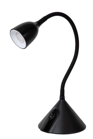 Lucide MILO - Schreibtischlampe - Ø 12,8 cm - LED - 1x3,2W 3000K - Schwarz Lucide MILO - Schreibtischlampe - Ø 12,8 cm - LED - 1x3,2W 3000K - Schwarz