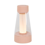 Lucide LORALI - Wiederaufladbare Tischleuchte Innen/Außen - Batterie/Batterie - Ø 7,7 cm - LED Dimb. - 1x1,2W 2600K/3000K - IP44 - Rosa Lucide LORALI - Wiederaufladbare Tischleuchte Innen/Außen - Batterie/Batterie - Ø 7,7 cm - LED Dimb. - 1x1,2W 2600K/3000K - IP44 - Rosa