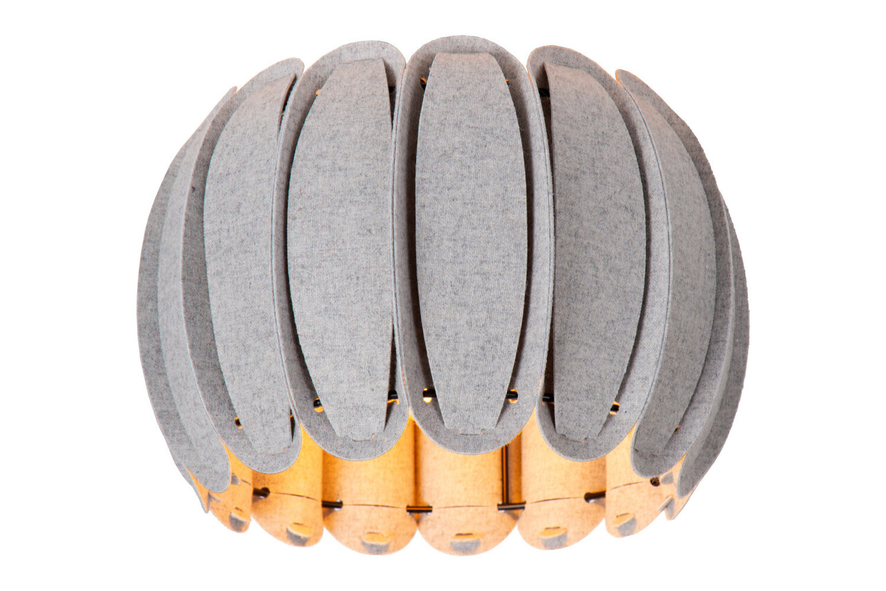 Lucide SPENCER - Deckenleuchte - Ø 30 cm - 1xE27 - Grau Lucide SPENCER - Deckenleuchte - Ø 30 cm - 1xE27 - Grau