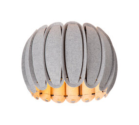 Lucide SPENCER - Deckenleuchte - Ø 30 cm - 1xE27 - Grau Lucide SPENCER - Deckenleuchte - Ø 30 cm - 1xE27 - Grau