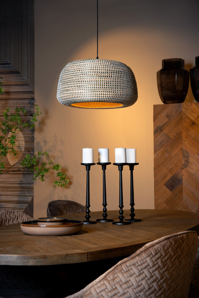 Lucide Premium MADUKA - Hängeleuchte - 1xE27 - Braun Lucide Premium MADUKA - Hängeleuchte - 1xE27 - Braun