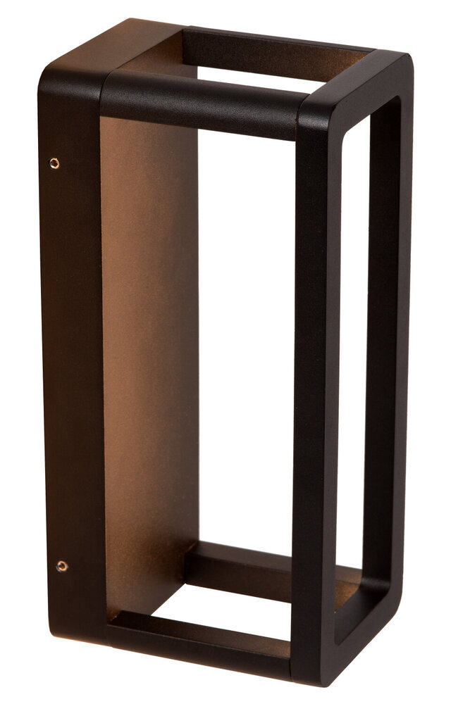 Lucide NARVIK - Wandleuchte Innen/Außen - LED - 1x9.2W 3000K - IP65 - Schwarz