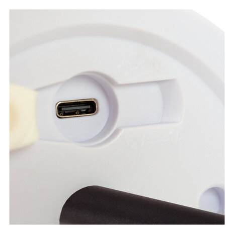 Lucide TYON - Wiederaufladbare Tischleuchte Innen/Außen - Batterie/Batterie - LED Dimb. - 1x2W 2700K - IP65 - Schwarz Lucide TYON - Wiederaufladbare Tischleuchte Innen/Außen - Batterie/Batterie - LED Dimb. - 1x2W 2700K - IP65 - Schwarz