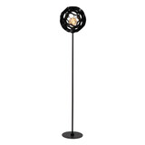 Lucide HANNELORE - Stehleuchte - Ø 30 cm - 1xE27 - Schwarz Lucide HANNELORE - Stehleuchte - Ø 30 cm - 1xE27 - Schwarz