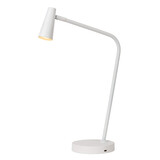 Lucide STIRLING - Wiederaufladbare Schreibtischlampe - Batterie/Batterie - LED 3 StepDim - 1x3W 2700K - Weiß Lucide STIRLING - Wiederaufladbare Schreibtischlampe - Batterie/Batterie - LED 3 StepDim - 1x3W 2700K - Weiß