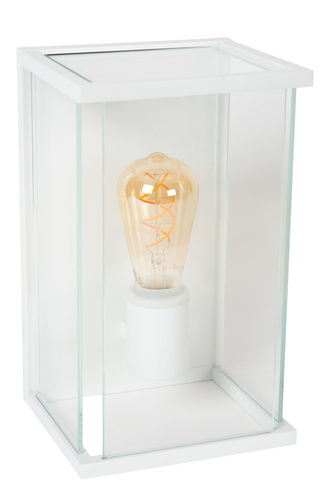 Lucide CLAIRE - Wandleuchte Innen/Außen - 1xE27 - IP54 - Weiß Lucide CLAIRE - Wandleuchte Innen/Außen - 1xE27 - IP54 - Weiß