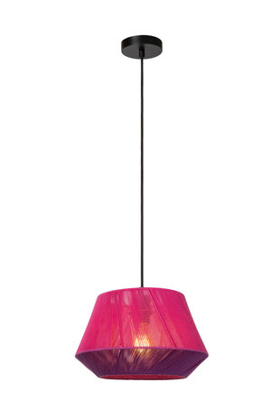 Lucide JESSICA - Hängeleuchte - Ø 30 cm - 1xE27 - Rosa Lucide JESSICA - Hängeleuchte - Ø 30 cm - 1xE27 - Rosa
