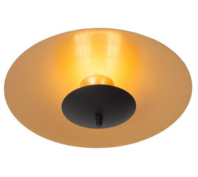 Lucide VULCAN - Deckenleuchte - Ø 35 cm - LED Dimb. - 1x9W 3000K - Schwarz Lucide VULCAN - Deckenleuchte - Ø 35 cm - LED Dimb. - 1x9W 3000K - Schwarz