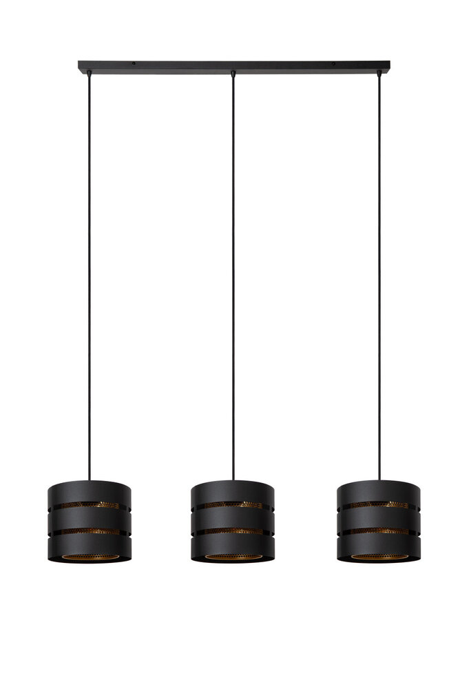 Lucide ROSAS - Hängeleuchte - 3xE27 - Schwarz Lucide ROSAS - Hängeleuchte - 3xE27 - Schwarz