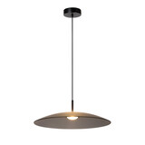Lucide Premium MENGA - Hängeleuchte - Ø 60 cm - LED Dimb. - 1x18,6W 2700K - Fumé