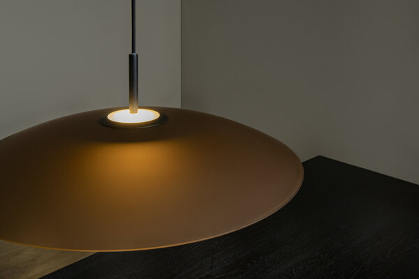 Lucide Premium MENGA - Hängeleuchte - Ø 60 cm - LED Dimb. - 1x18,6W 2700K - Bernstein Lucide Premium MENGA - Hängeleuchte - Ø 60 cm - LED Dimb. - 1x18,6W 2700K - Bernstein