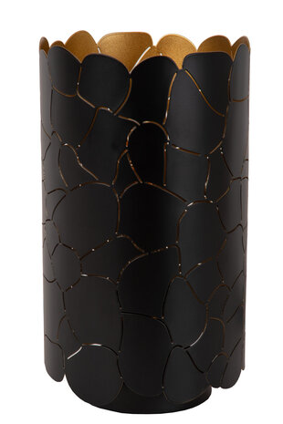 Lucide ALMELO - Tischleuchte - Ø 15 cm - 1xE27 - Schwarz Lucide ALMELO - Tischleuchte - Ø 15 cm - 1xE27 - Schwarz
