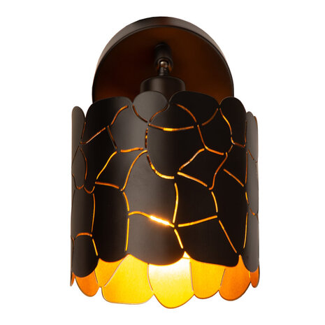 Lucide ALMELO - Wandspot / Wandleuchte - Ø 12 cm - 1xE14 - Schwarz Lucide ALMELO - Wandspot / Wandleuchte - Ø 12 cm - 1xE14 - Schwarz