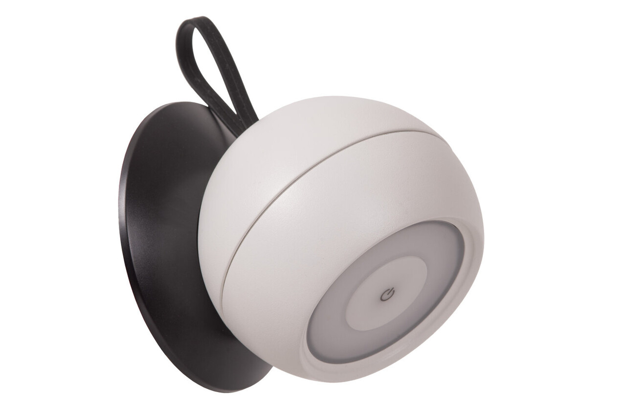 Lucide LUNEX - Wiederaufladbare Wandleuchte Innen/Außen - Batterie/Batterie - LED Dimb. - 1x2W 3000K - IP54 - Magnetisch - Weiß Lucide LUNEX - Wiederaufladbare Wandleuchte Innen/Außen - Batterie/Batterie - LED Dimb. - 1x2W 3000K - IP54 - Magnetisch - Weiß
