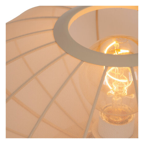 Lucide CORINA - Tischleuchte - Ø 40 cm - 1xE27 - Beige Lucide CORINA - Tischleuchte - Ø 40 cm - 1xE27 - Beige