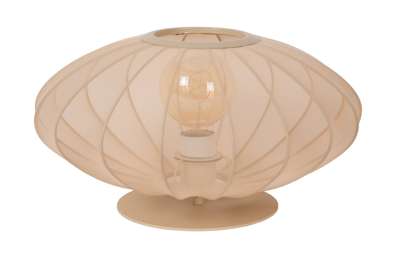 Lucide CORINA - Tischleuchte - Ø 40 cm - 1xE27 - Beige Lucide CORINA - Tischleuchte - Ø 40 cm - 1xE27 - Beige