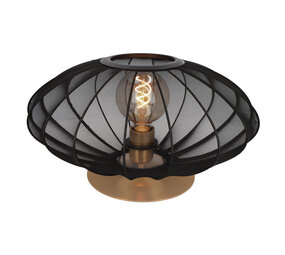 Lucide CORINA - Tischleuchte - Ø 40 cm - 1xE27 - Schwarz Lucide CORINA - Tischleuchte - Ø 40 cm - 1xE27 - Schwarz