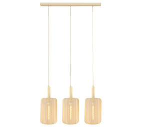 Lucide CORINA - Pendelleuchte - 3xE27 - Beige Lucide CORINA - Pendelleuchte - 3xE27 - Beige