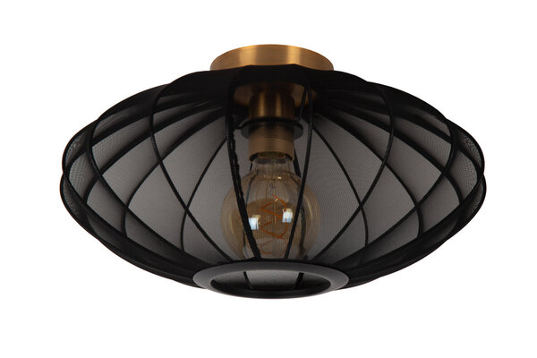 Lucide CORINA - Deckenleuchte - Ø 40 cm - 1xE27 - Schwarz Lucide CORINA - Deckenleuchte - Ø 40 cm - 1xE27 - Schwarz