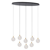 Lucide Premium GISELA - Hängeleuchte - LED Dimb. - 8x3,9W 2700K - Transparent Lucide Premium GISELA - Hängeleuchte - LED Dimb. - 8x3,9W 2700K - Transparent