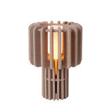 Lucide ROLLO - Tischleuchte - 1xE27 - Taupe Lucide ROLLO - Tischleuchte - 1xE27 - Taupe