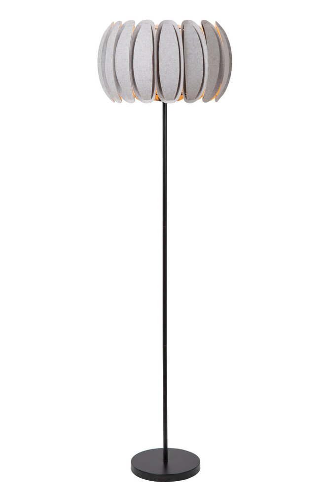 Lucide SPENCER - Stehleuchte - Ø 40 cm - 1xE27 - Grau Lucide SPENCER - Stehleuchte - Ø 40 cm - 1xE27 - Grau