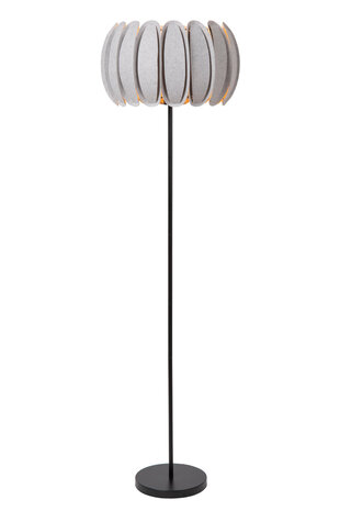 Lucide SPENCER - Stehleuchte - Ø 40 cm - 1xE27 - Grau Lucide SPENCER - Stehleuchte - Ø 40 cm - 1xE27 - Grau