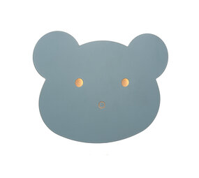 Lucide CHARLIE - Kinderzimmer Wandleuchte - LED Dimb. - 1x7W 2700K - Blau Lucide CHARLIE - Kinderzimmer Wandleuchte - LED Dimb. - 1x7W 2700K - Blau