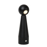 Lucide IPSOS - Wiederaufladbare Tischleuchte - Batterie/Batterie - LED Dimmen bis warm - 1x3W 3000K/3200K - Schwarz Lucide IPSOS - Wiederaufladbare Tischleuchte - Batterie/Batterie - LED Dimmen bis warm - 1x3W 3000K/3200K - Schwarz