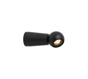 Lucide IPSOS - Wandleuchte Badezimmer - LED - 1x6W 2700K - IP54 - Schwarz Lucide IPSOS - Wandleuchte Badezimmer - LED - 1x6W 2700K - IP54 - Schwarz