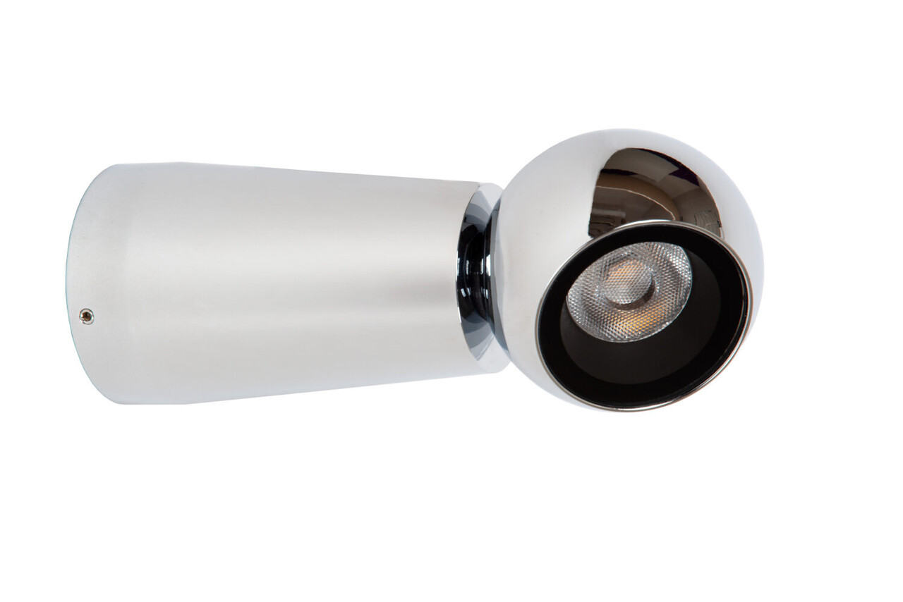 Lucide IPSOS - Wandleuchte Badezimmer - LED - 1x6W 2700K - IP54 - Chrom Lucide IPSOS - Wandleuchte Badezimmer - LED - 1x6W 2700K - IP54 - Chrom