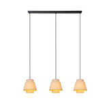 Lucide TRIBUTE - Hängeleuchte - 3xE27 - Beige Lucide TRIBUTE - Hängeleuchte - 3xE27 - Beige